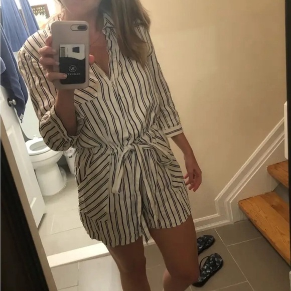 Milly ADD TO HEARTS
Striped Charlie Romper size large - Picture 5 of 12